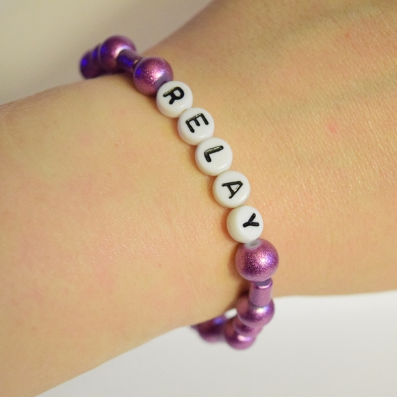 Relay for Life bracelet - Picture 2 of 3